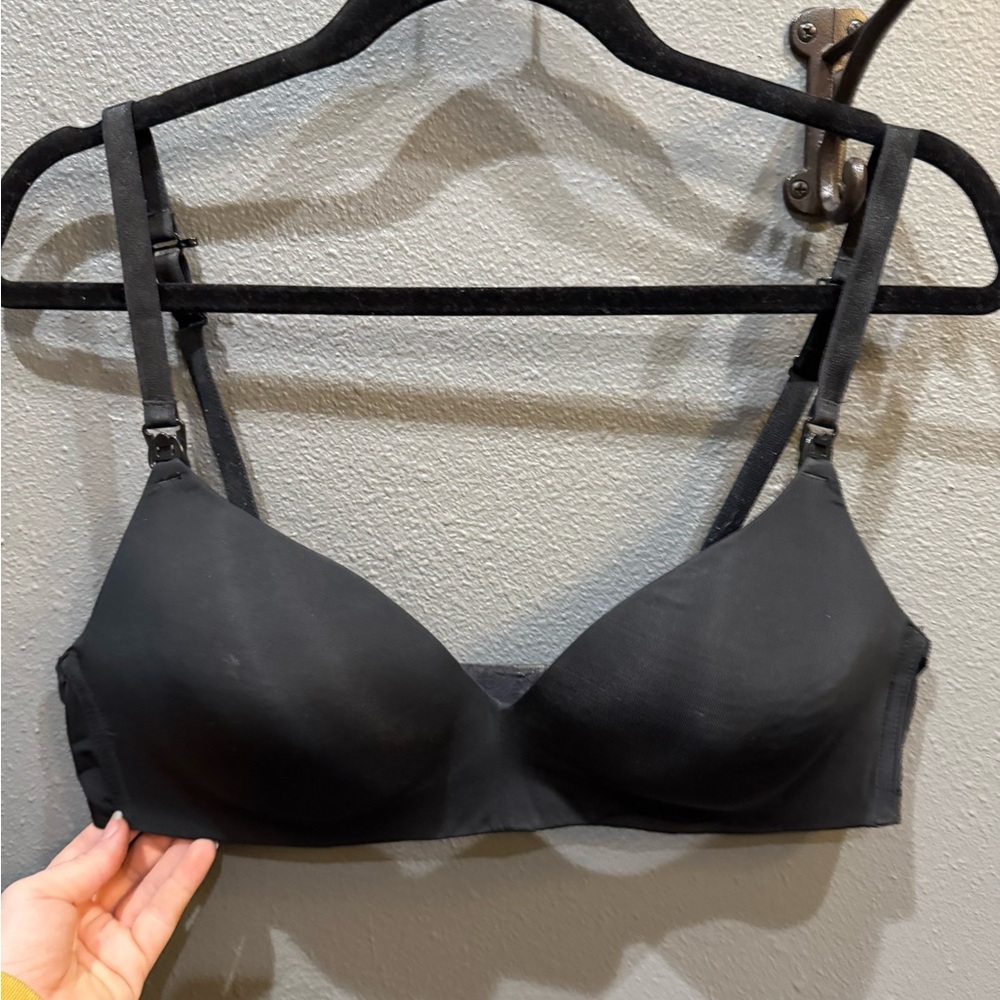 Auden Classic Maternity Black Bra